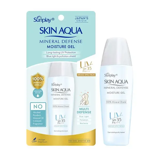 SKIN AQUA Mineral Defense Moisture Gel SPF35+ PA+++