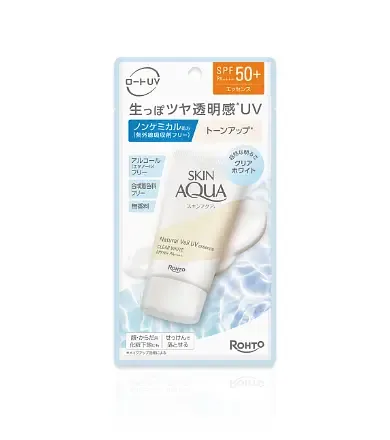 SKIN AQUA Natural Veil UV Essence SPF 50+