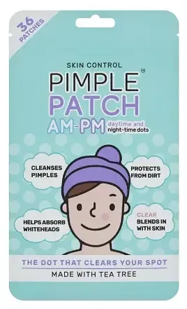 Skin Control Pimple Patches AM & PM Daytime and Night Time Dots