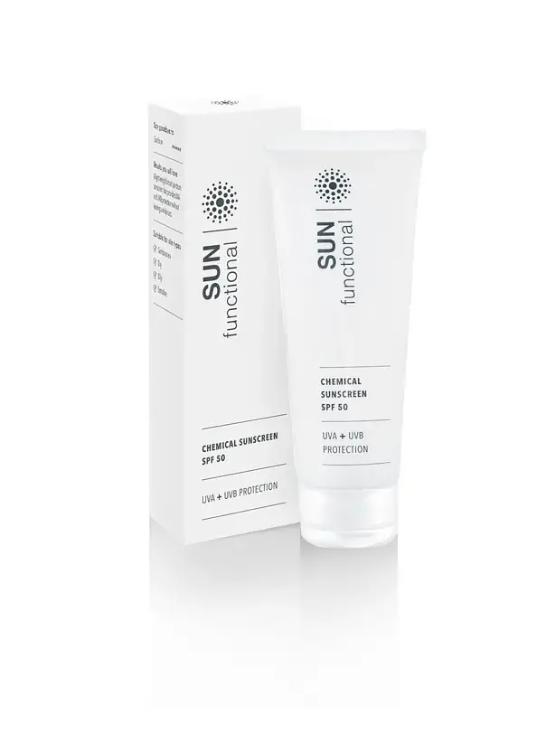 Skin Functional Chemical Sunscreen SPF 50