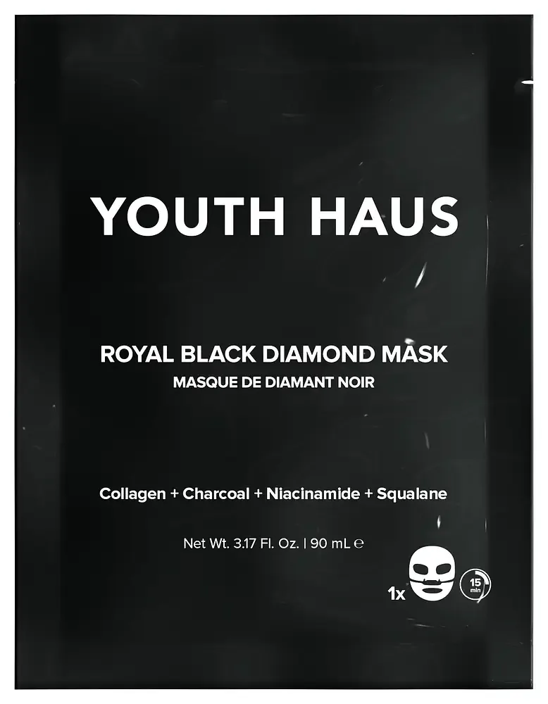 Skin Gym Youth Haus Royal Black Diamond™ Face Mask