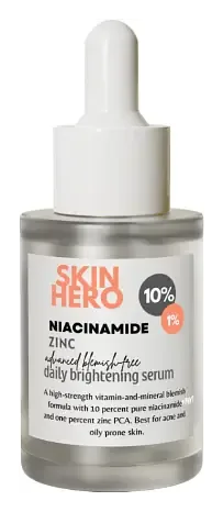 Skin Hero 10% Niacinamide + 1% Zinc Advanced Anti-Blemish Serum