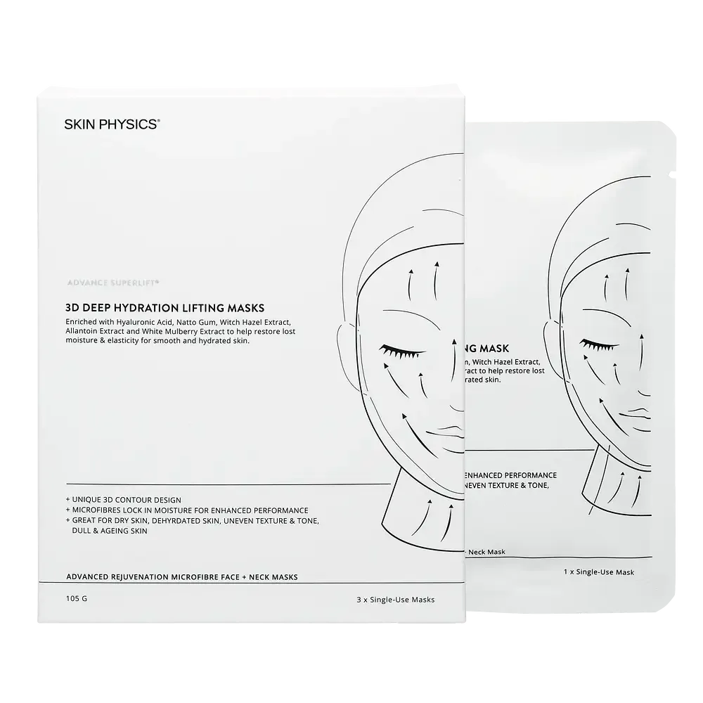 Skin Physics 3D Deep Hydration Lifting Masks