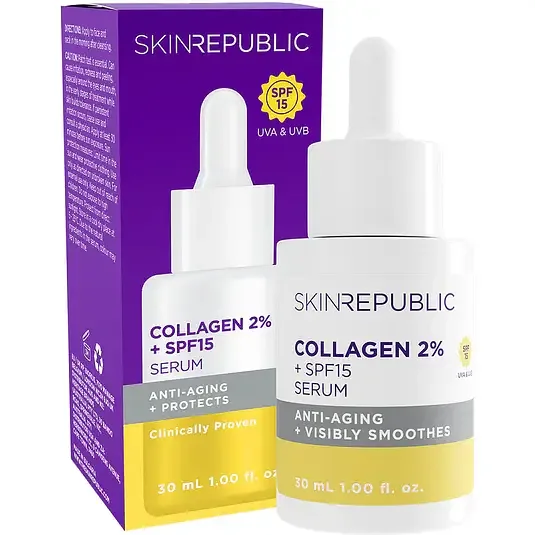 Skin Republic Collagen 2% + SPF 15 Serum