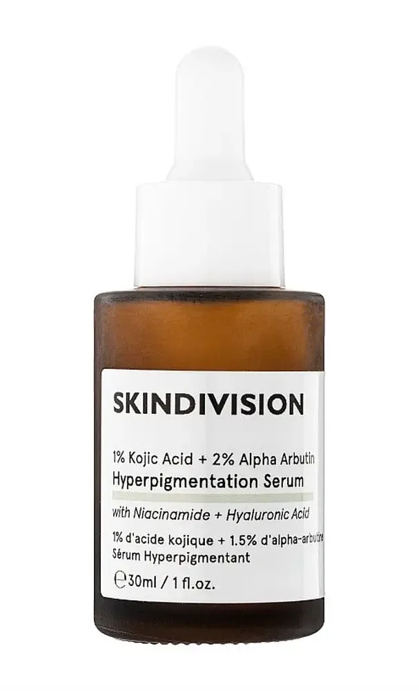 SkinDivision 1% Kojic Acid + 2% Alpha Arbutin Hyperpigmentation Serum