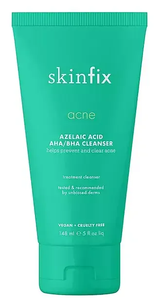 Skinfix Acne+ 2% BHA + Azelaic Acid + Niacinamide + AHA Cleanser