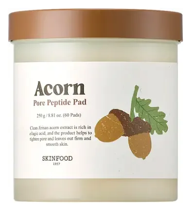 SKINFOOD Acorn Pore Peptide Pad