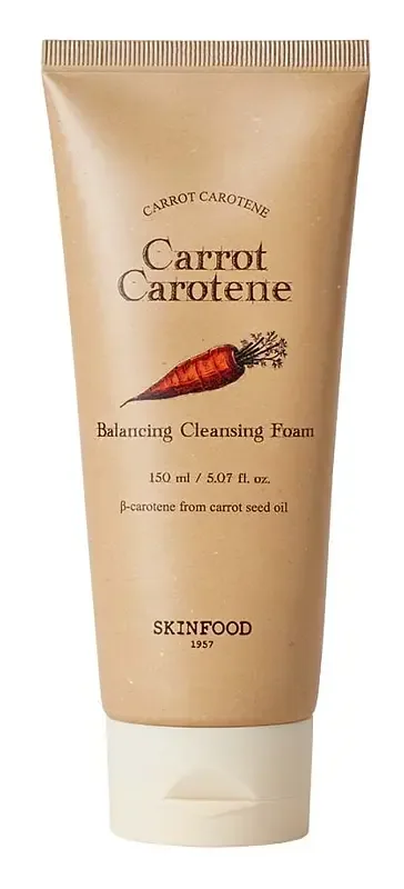 SKINFOOD Carrot Carotene Balancing Cleansing Foam