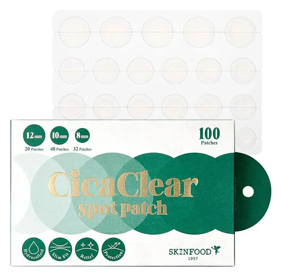 SKINFOOD Cica Clear Spot Patch