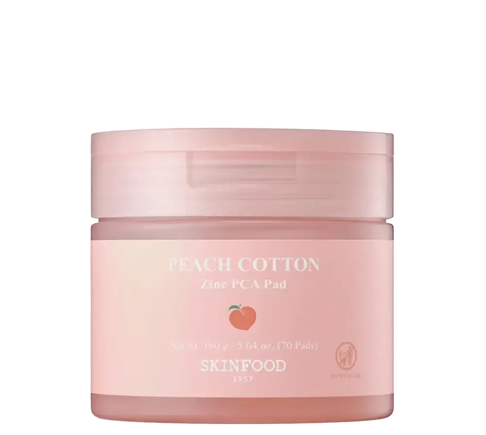 SKINFOOD Peach Cotton Zinc PCA Pad