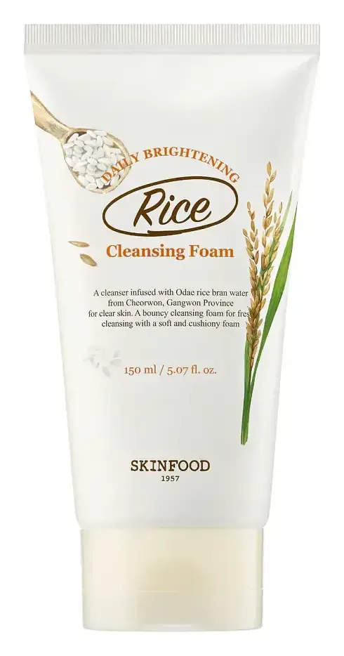 SKINFOOD Rice Daily Brightening Cleansing Foam