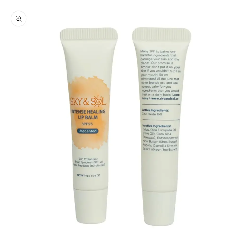 Sky And Sol Intense Healing Lip Balm SPF 25