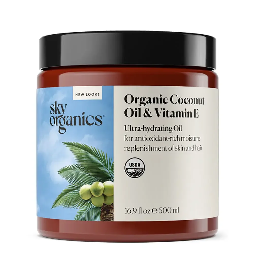 Sky Organics Organic Coconut Oil & Vitamin E
