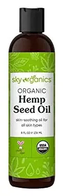 Sky Organics Organic Hemp Seed Oil for Face
