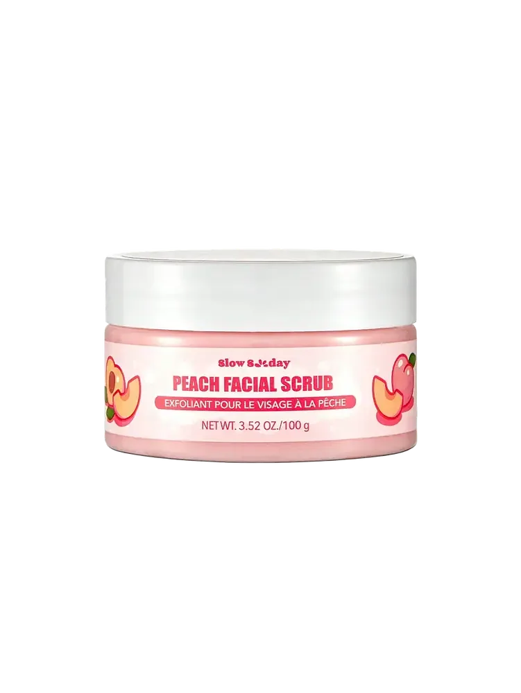 Slow Sunday Peach Facial Scrub