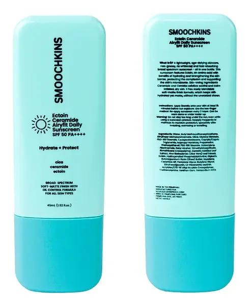 Smoochkins Ectoin Ceramide Airyfit Daily Sunscreen SPF 50