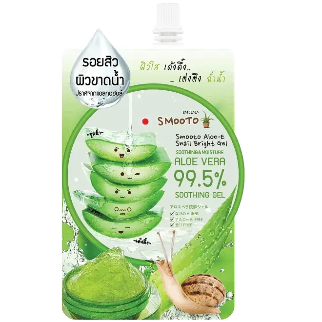 Smooto Aloe-E Snail Bright Gel