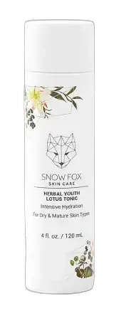 Snow Fox Skincare Herbal Youth Lotus Tonic