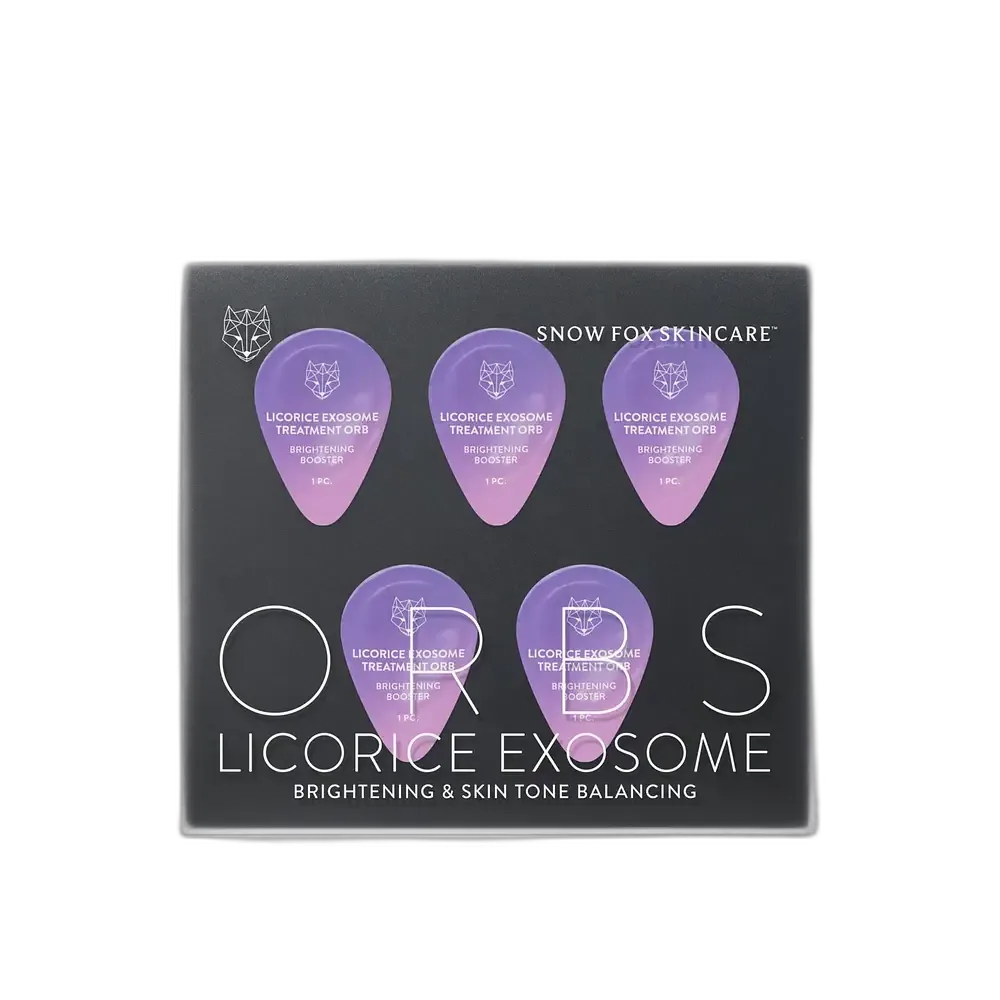 Snow Fox Skincare Licorice Exosome Treatment Orb