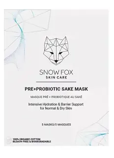 Snow Fox Skincare Pre+Probiotic Sake Mask