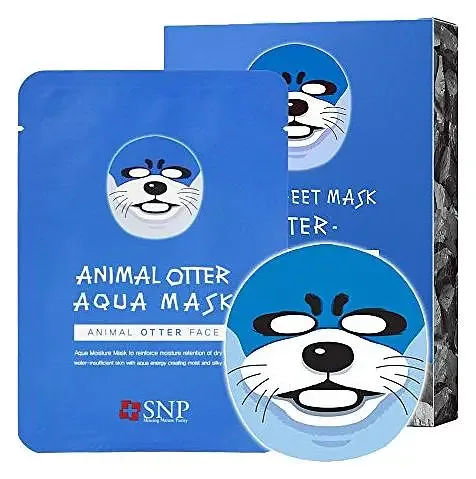 SNP Animal Otter Moisturizing Sheet Mask