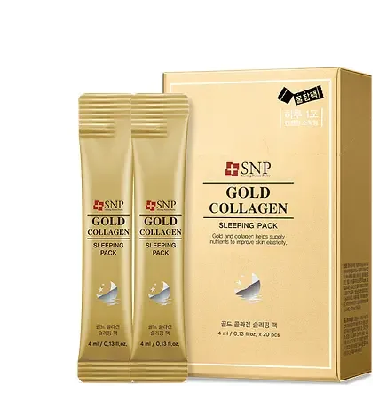 SNP Gold Collagen Sleeping Pack