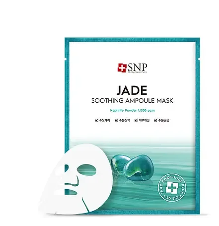 SNP Jade Soothing Ampoule Mask