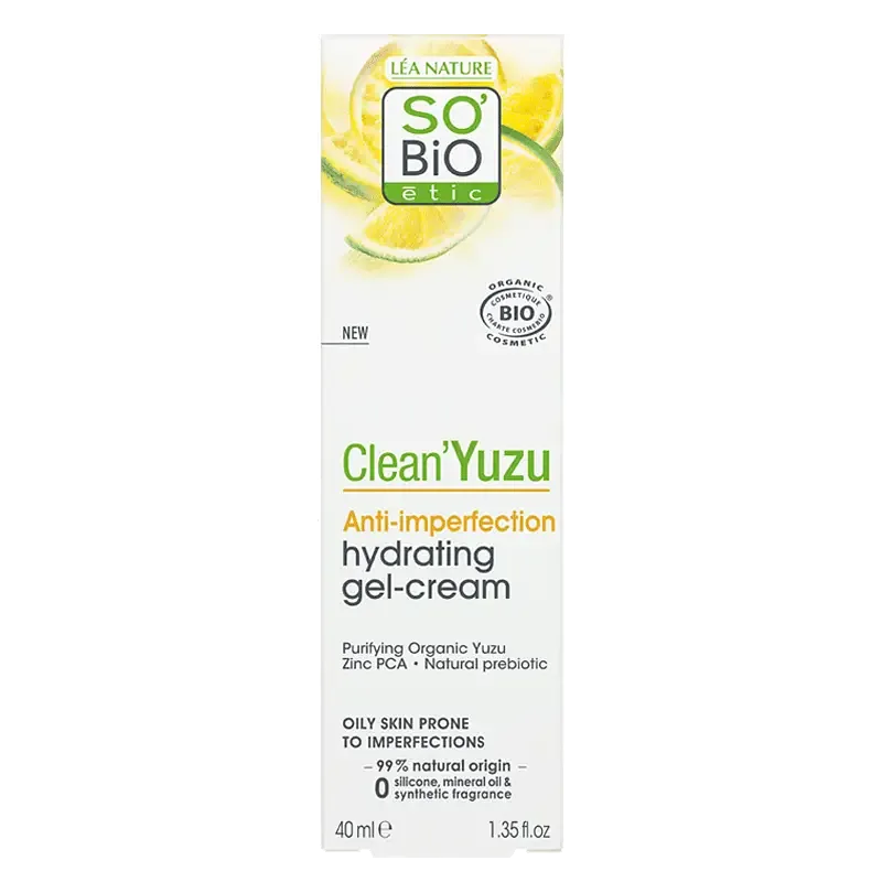 So’ Bio Etic Clean'Yuzu Anti-Imperfection Hydrating Gel-Cream