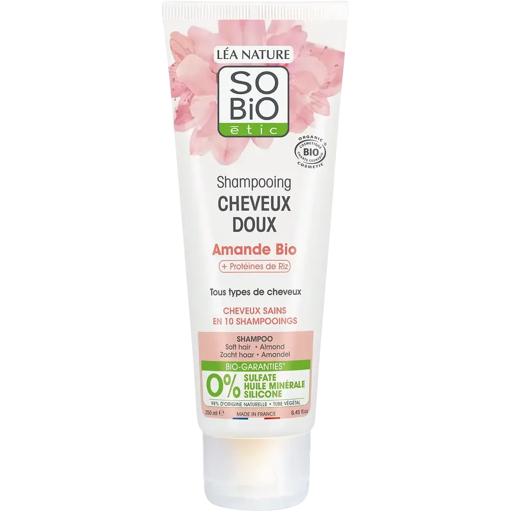 So’ Bio Etic Shampooing Cheveux Doux Amande Bio