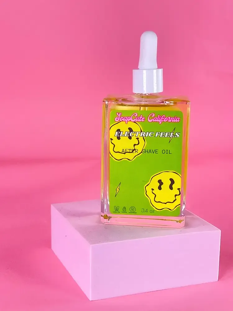 Soap Cute California Soap Cute California "Electric Feels" After Shave Oil (Ingredients