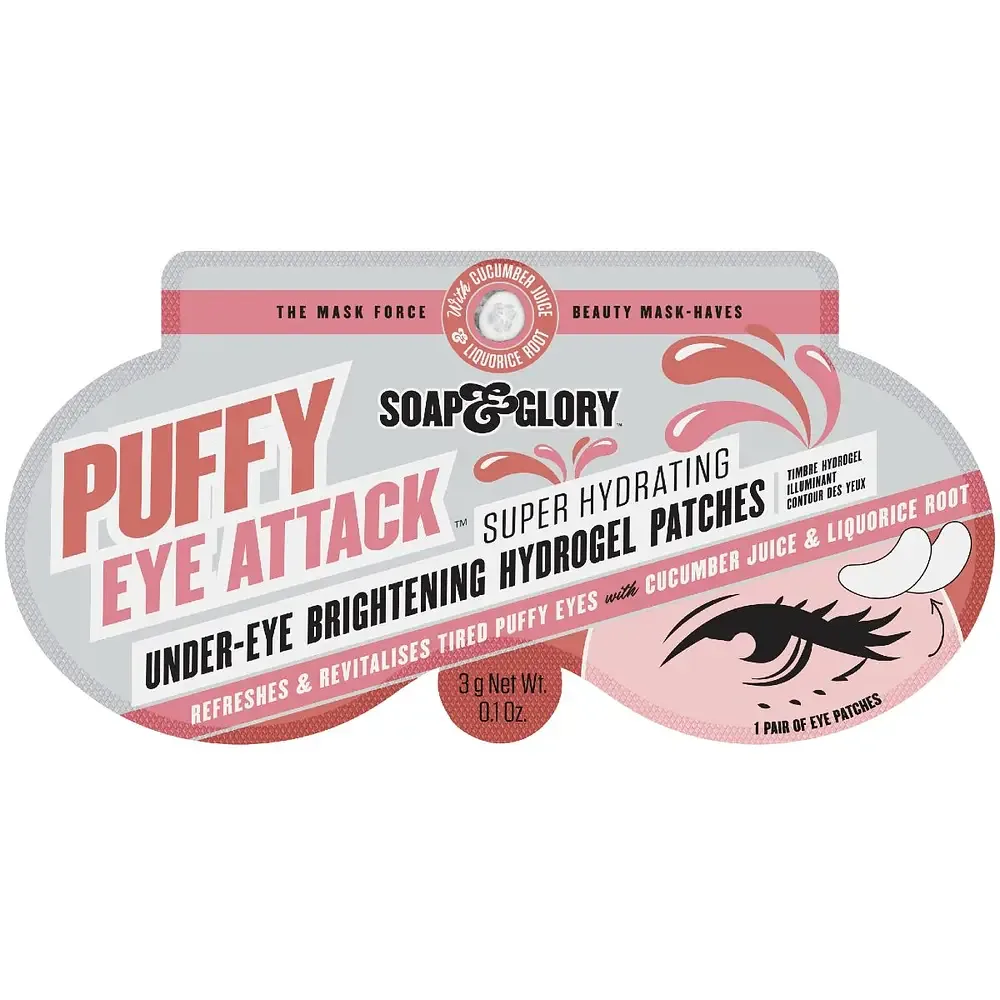 Soap & Glory Puffy Eye Attack Under-Eye Brightening Hydrogel Patches