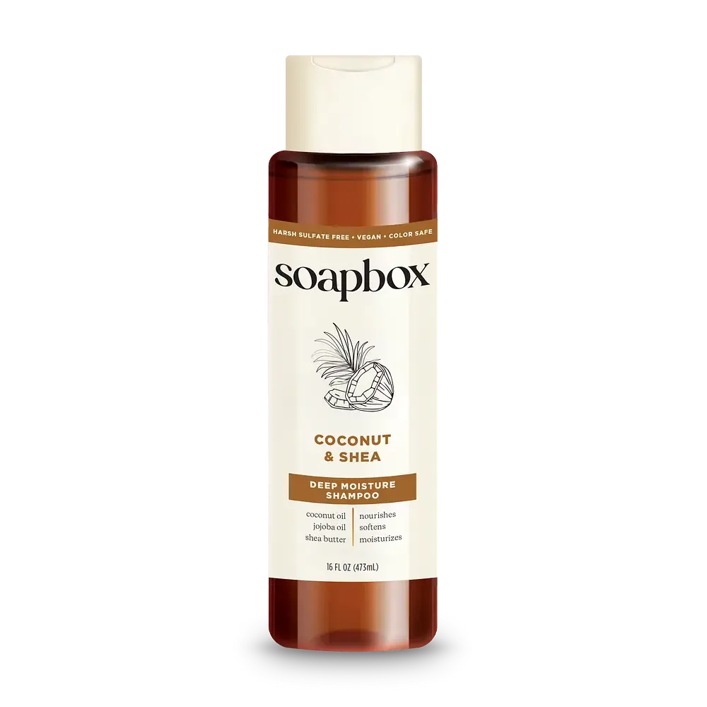 Soapbox Coconut & Shea Deep Moisture Shampoo