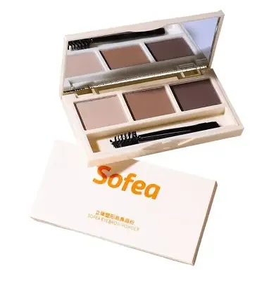 Sofea 3D Shaping 3-Color Eyebrow Powder
