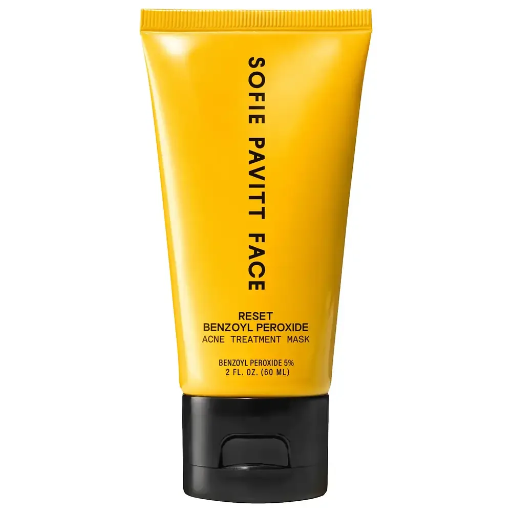 Sofie Pavitt Face Reset Benzoyl Peroxide Acne Treatment Mask