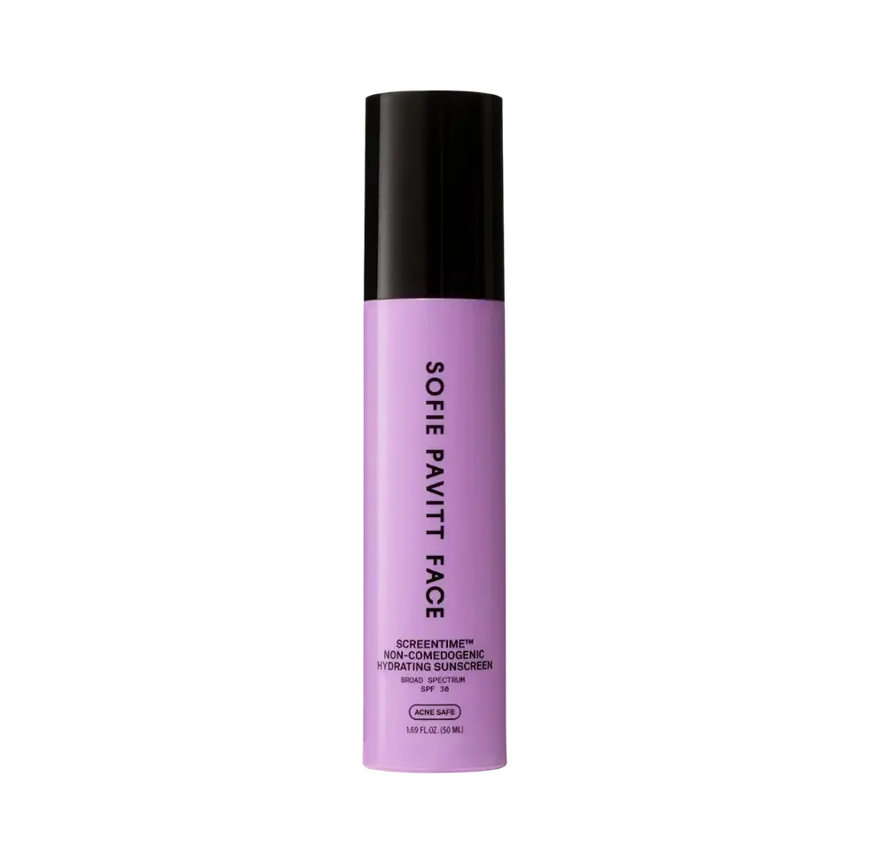 Sofie Pavitt Face Screentime Non-Comedogenic Hydrating Sunscreen SPF 30
