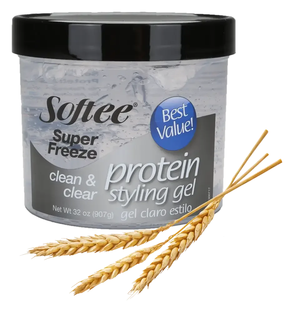 Softee Super Freeze Protein Styling Gel