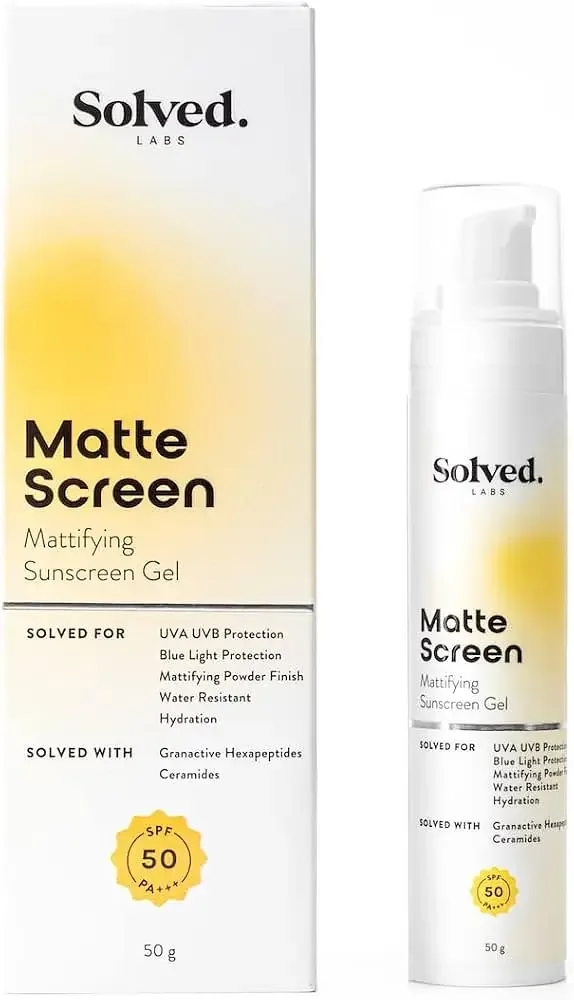 Solved Labs Matte Screen SPF 50