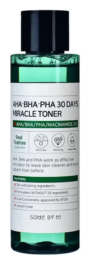 Some By Mi AHA BHA PHA 30 Days Miracle Exfoliating Toner