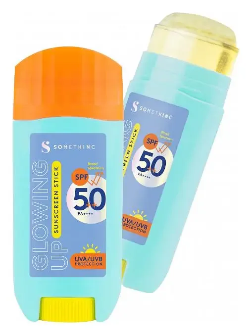 Somethinc Glowing Up Sunscreen Stick SPF 50++ PA ++++