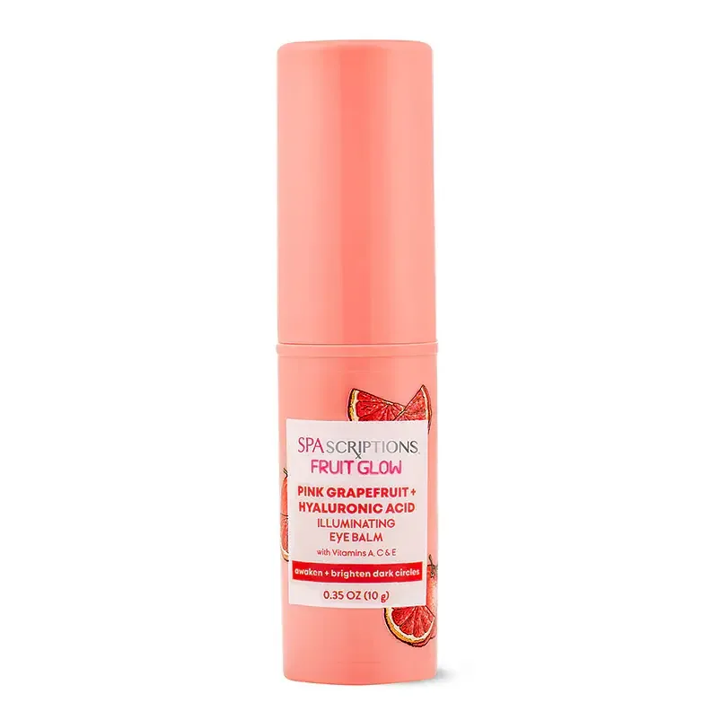 Spascriptions Fruit Glow Pink Grapefruit + Hyaluronic Acid Illuminating Eye Balm