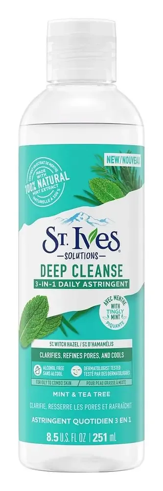 St. Ives Deep Cleanse 3-in-1 Daily Astringent