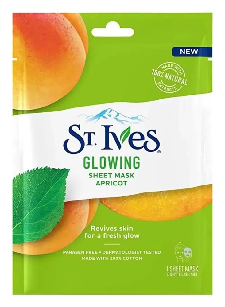 St. Ives Glowing Apricot Face Mask Sheet