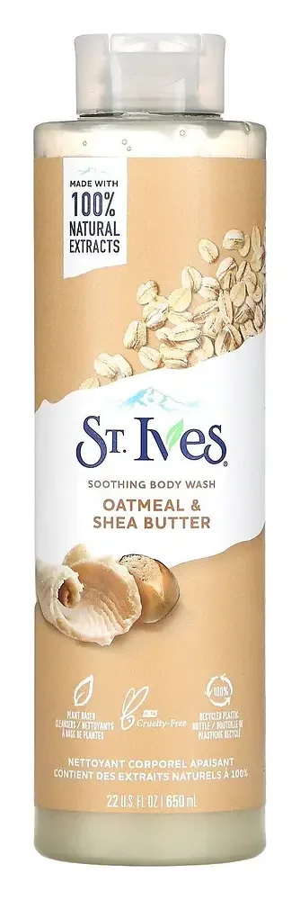 St. Ives Soothing Body Wash Oatmeal And Shea Butter