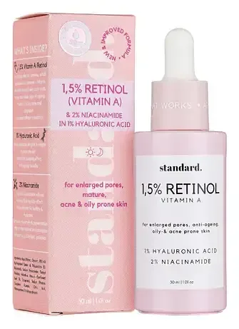 Standard Skin and Beauty Retinol 1,5% Serum