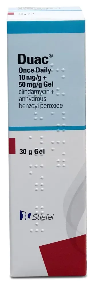 Stiefel Laboratories Duac Once Daily 10mg/g + 50mg/g Gel