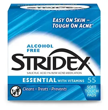 Stridex Essential With Vitamins