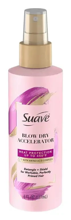Suave Blow Dry Accelerator Heat Protecting Spray