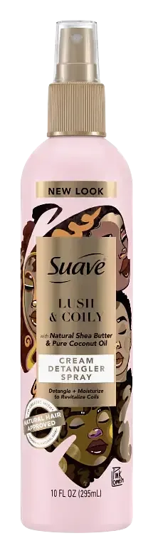 Suave Lush & Coily Cream Detangler Spray