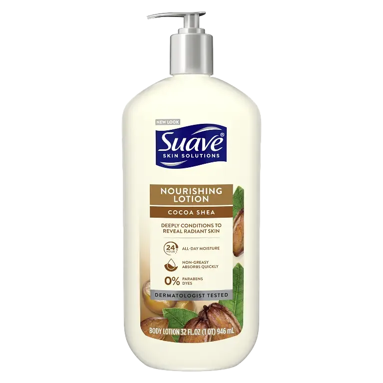 Suave Nourishing Lotion With Cocoa Shea