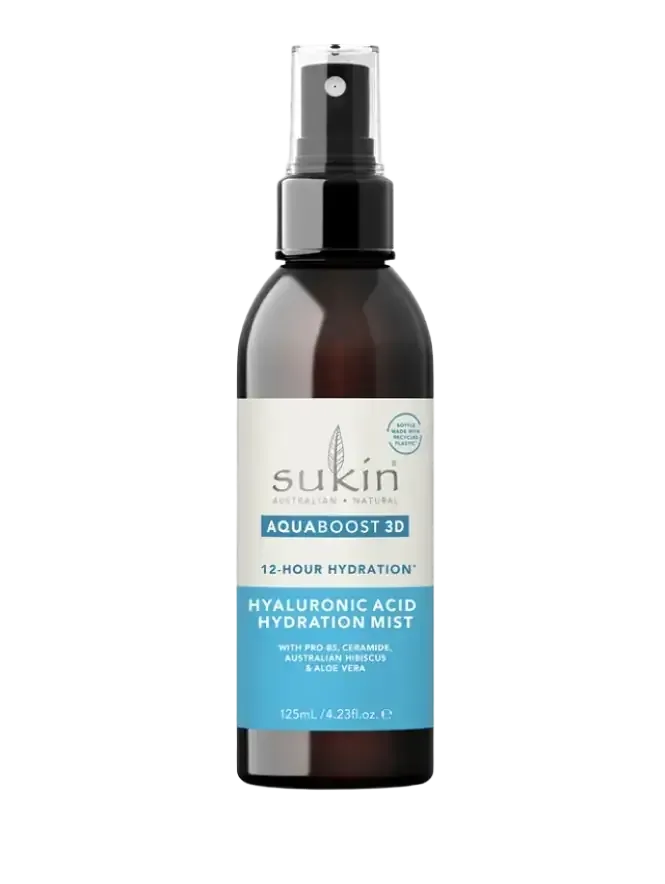 Sukin Aquaboost 3D Hyaluronic Acid Hydration Mist